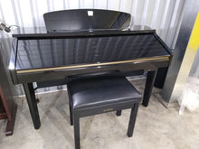 Load image into Gallery viewer, Yamaha Clavinova CVP-209 in Polished Ebony with matching stool. stock nr 22072
