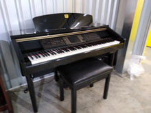 Load image into Gallery viewer, Yamaha Clavinova CVP-209 in Polished Ebony with matching stool. stock nr 22072
