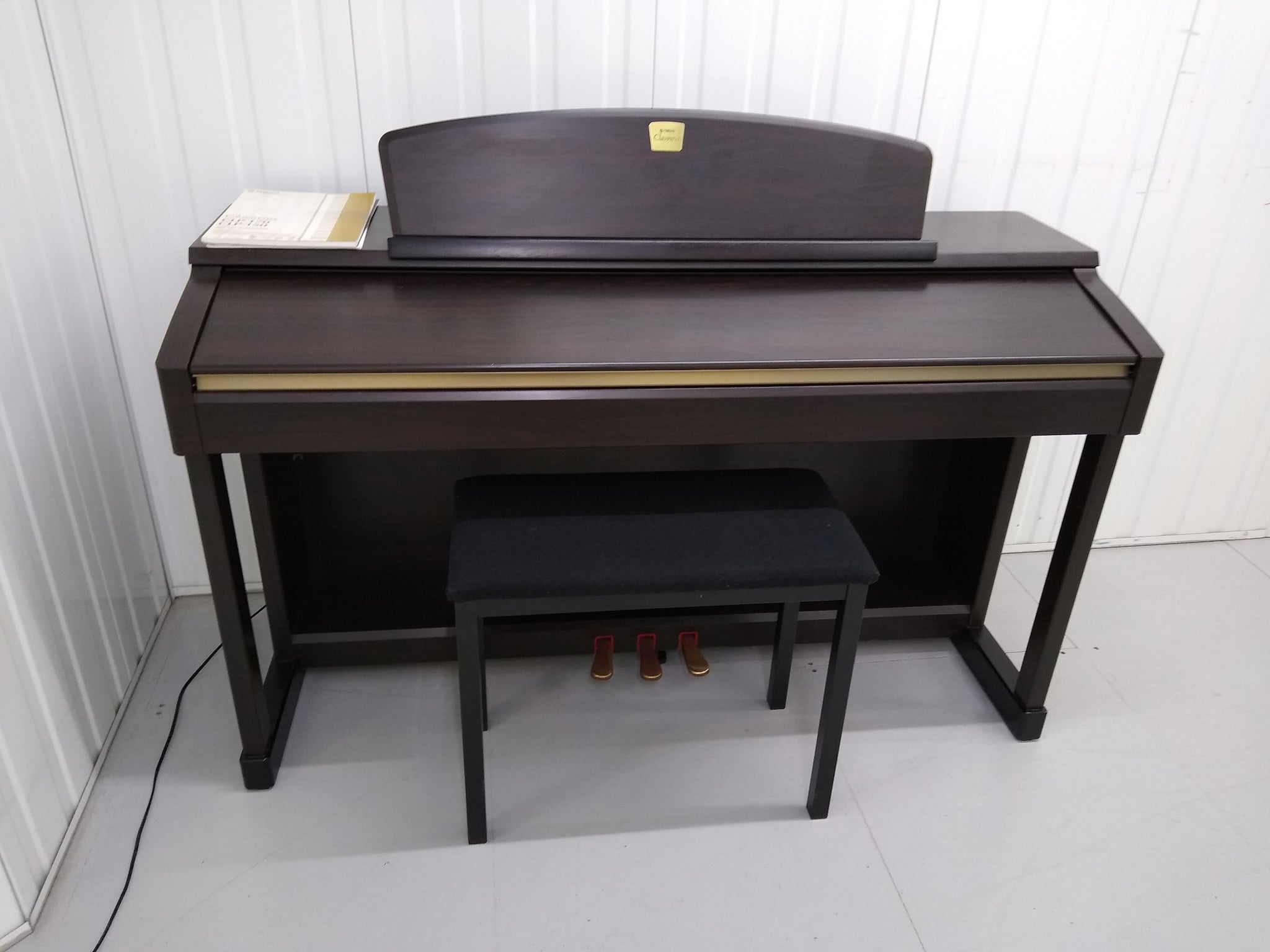 Yamaha Clavinova CLP-150 Digital Piano with stool in rosewood