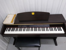 Load image into Gallery viewer, Yamaha Clavinova CLP-120 Digital Piano + stool Full Size 88 keys stock no 22078

