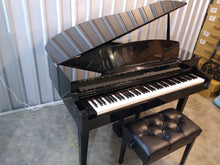 Load image into Gallery viewer, Yamaha Clavinova CLP-565GP in polished glossy black + matching stool.
