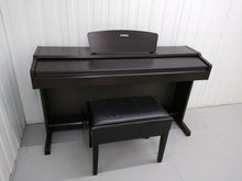 Load image into Gallery viewer, Yamaha Arius YDP-131 Digital Piano and stool in rosewood finish stock nr 22099
