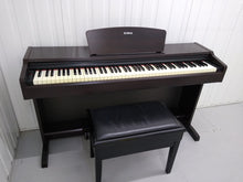 Load image into Gallery viewer, Yamaha Arius YDP-131 Digital Piano and stool in rosewood finish stock nr 22099
