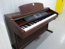 Load image into Gallery viewer, Yamaha Clavinova CVP-205 in mahogany with big speakers in base stock nr 22102
