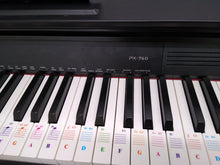 Load image into Gallery viewer, Casio Privia PX-760 Slim Digital Piano in satin black stock number 22094

