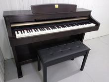 Load image into Gallery viewer, Yamaha Clavinova CLP-340 Digital Piano dark rosewood with stool stock # 22133
