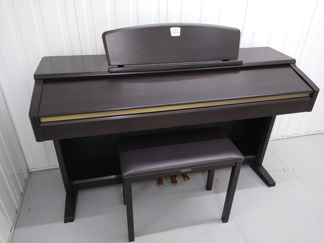 Yamaha Clavinova CLP-130 Digital Piano and stool in rosewood stock number 22121