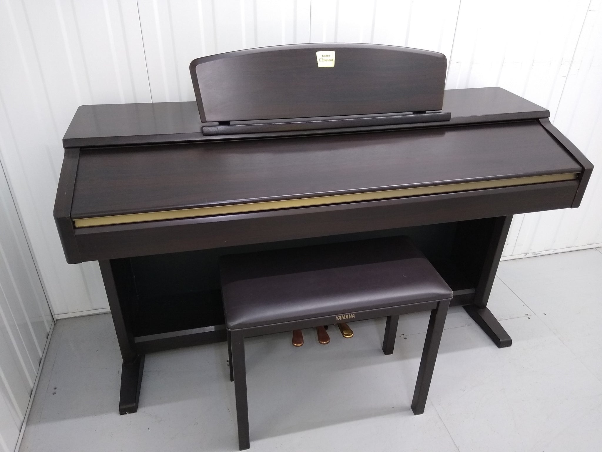 Yamaha Clavinova CLP-130 Digital Piano and stool in rosewood stock num –  Sulinda Music