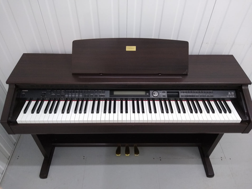 Casio Celviano AP-80R Digital Piano / arranger rosewood with stool stock # 22124