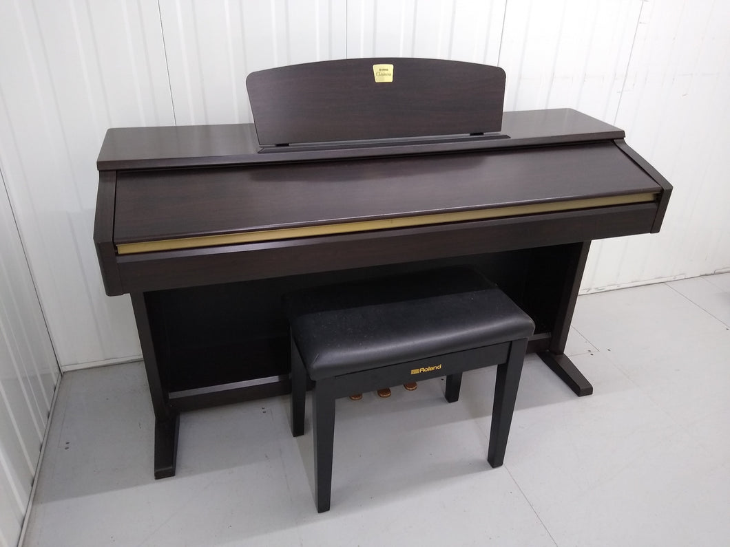 Yamaha Clavinova CLP-120 Digital Piano and stool Full Size 88 keys stock # 22123