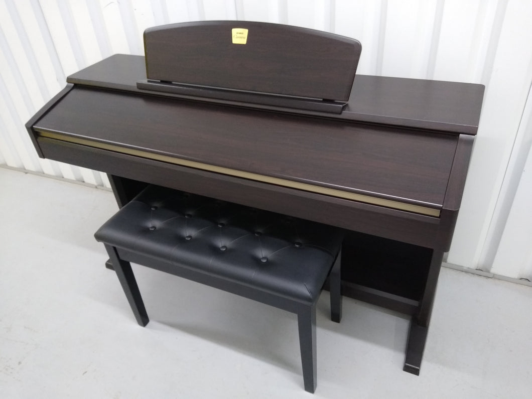 Yamaha Clavinova CLP-130 Digital Piano and stool in rosewood stock number 22122