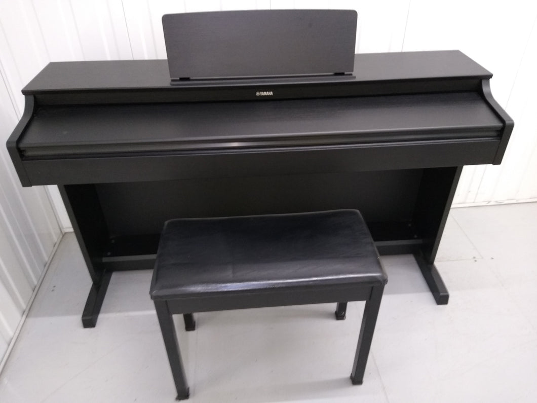 Yamaha Arius YDP-163 Digital Piano satin black clavinova keyboard stock # 22184