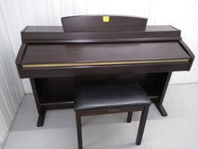 Load image into Gallery viewer, Yamaha Clavinova CLP-240 Digital Piano in rosewood + stool stock nr 22187
