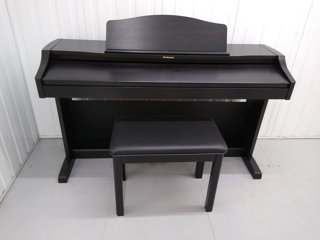 TECHNICS SX-PX662 DIGITAL PIANO IN DARK ROSEWOOD WITH STOOL  stock number 22183
