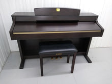 Load image into Gallery viewer, Yamaha Clavinova CLP-340 Digital Piano dark rosewood with stool stock # 22168
