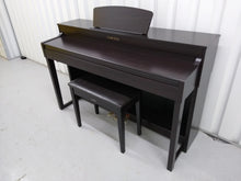 Load image into Gallery viewer, Yamaha Clavinova CLP-430 Digital Piano dark rosewood with stool stock # 22188

