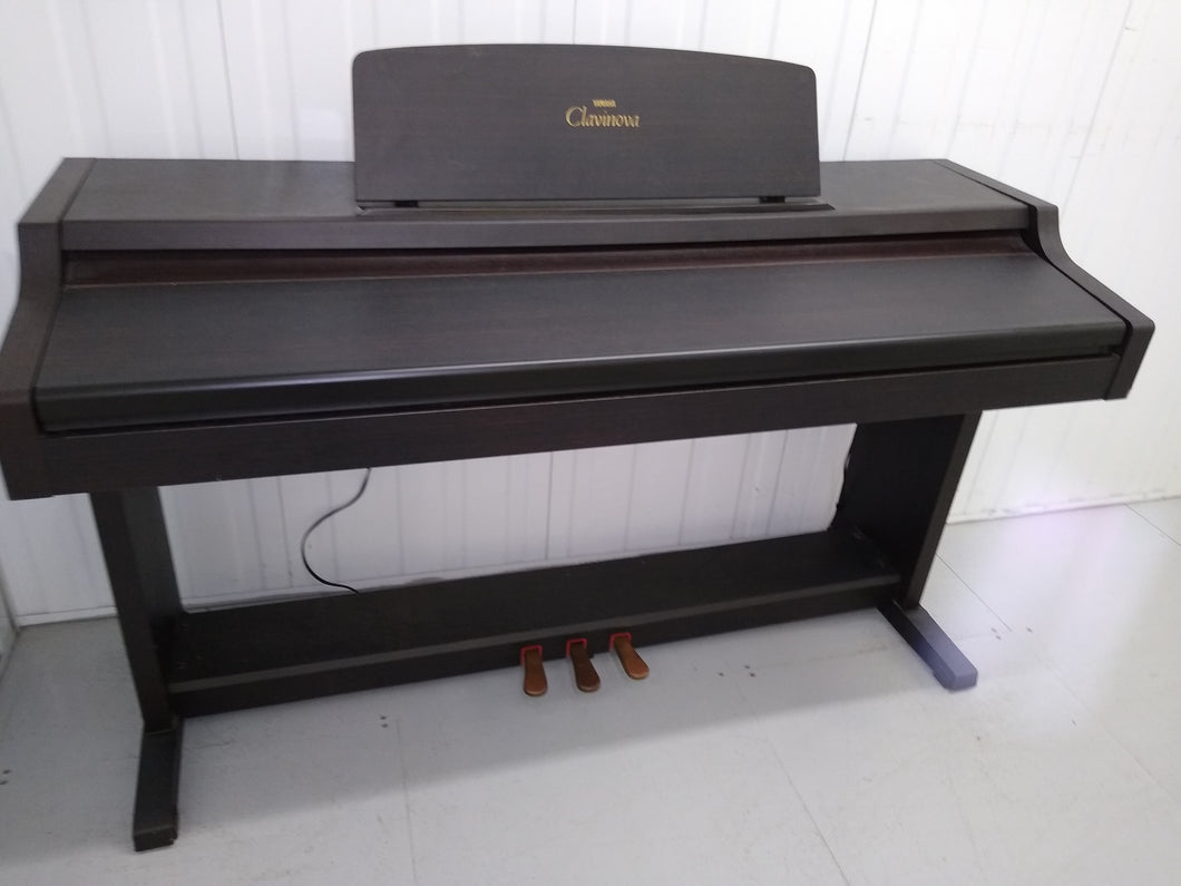Yamaha Clavinova CLP-411 Digital Piano Full Size 88 keys 3 pedals stock # 22218