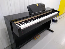 Load image into Gallery viewer, Yamaha Clavinova CLP-320PE Digital Piano in Glossy Black stock no 22203
