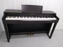 Load image into Gallery viewer, Yamaha clavinova CLP-525 digital piano in rosewood colour stock # 22210
