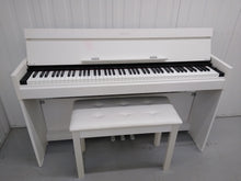 Load image into Gallery viewer, Yamaha Arius YDP-S51 white Digital Piano Slimline space saver stock number 22209
