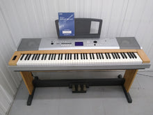 Load image into Gallery viewer, Yamaha DGX-630 88 Key Weighted Keys Portable Grand, stand 3 pedals stock # 22206
