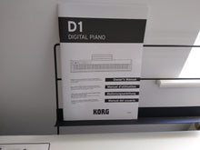 Load image into Gallery viewer, KORG D1 88 Key Digital Stage Piano - White D1-WH + KORG ST-SV1 stand + stool stock # 22242
