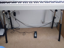 Load image into Gallery viewer, KORG D1 88 Key Digital Stage Piano - White D1-WH + KORG ST-SV1 stand + stool stock # 22242

