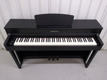 Load image into Gallery viewer, Yamaha Clavinova CLP-635 CLP-635B Digital Piano in satin black stock # 22228
