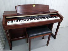 Load image into Gallery viewer, Yamaha Clavinova CLP-150 Digital Piano with stool in mahogany stock nr 22241
