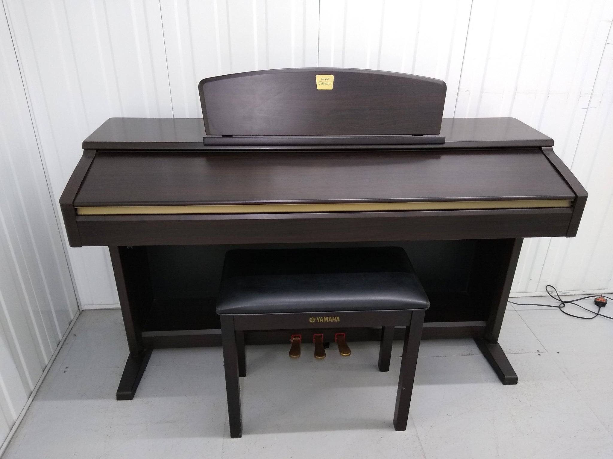 Yamaha Clavinova CLP-130 Digital Piano and stool in rosewood stock 