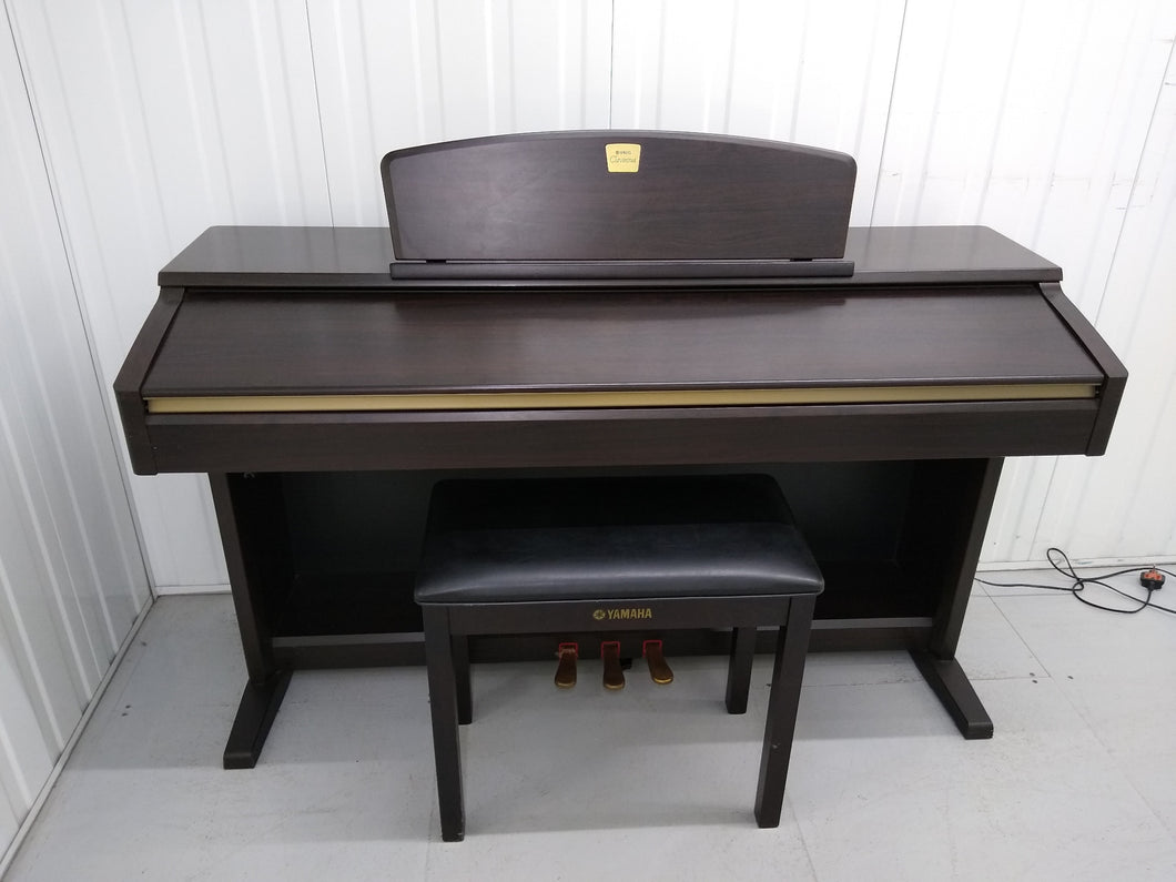Yamaha Clavinova CLP-130 Digital Piano and stool in rosewood stock number 22268