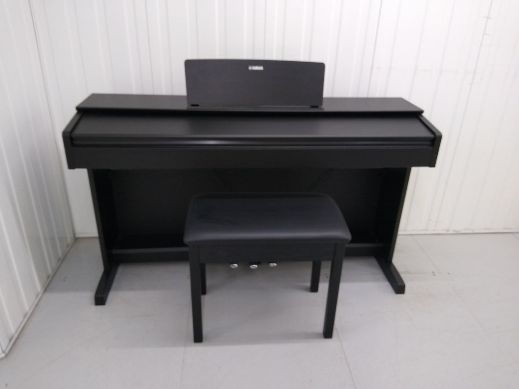 Yamaha Arius YDP-143 Digital Piano satin black weighted keys stock number 22260