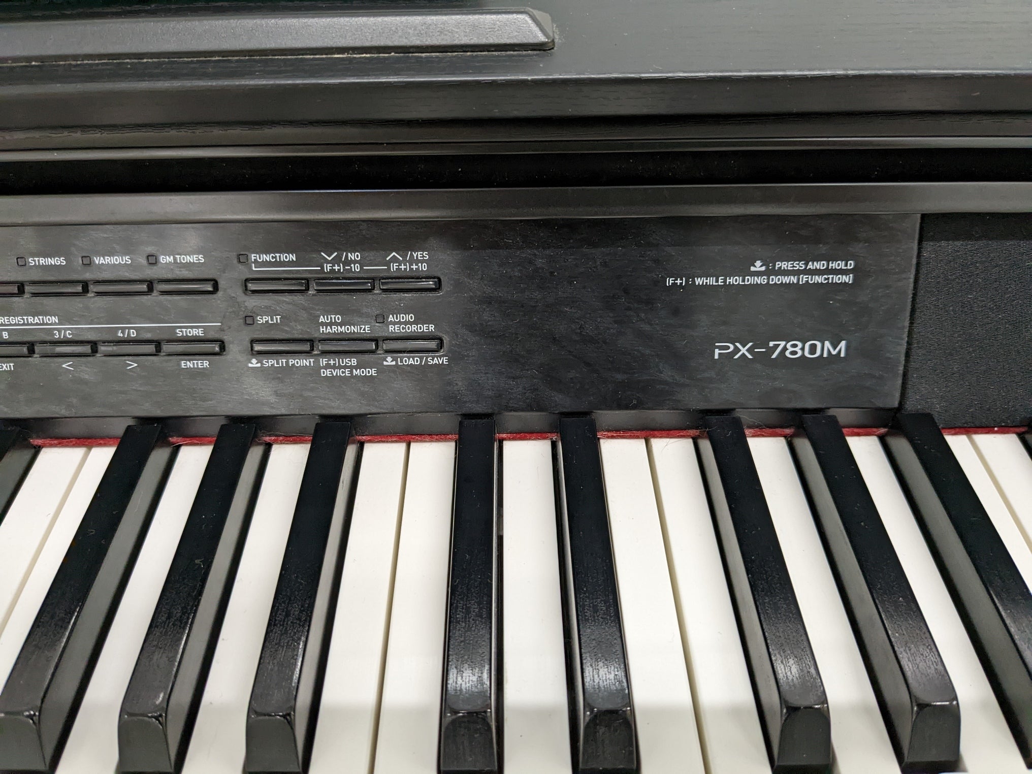 Casio Privia PX 780 Compact slimline Digital Piano Full size Stock no 22293