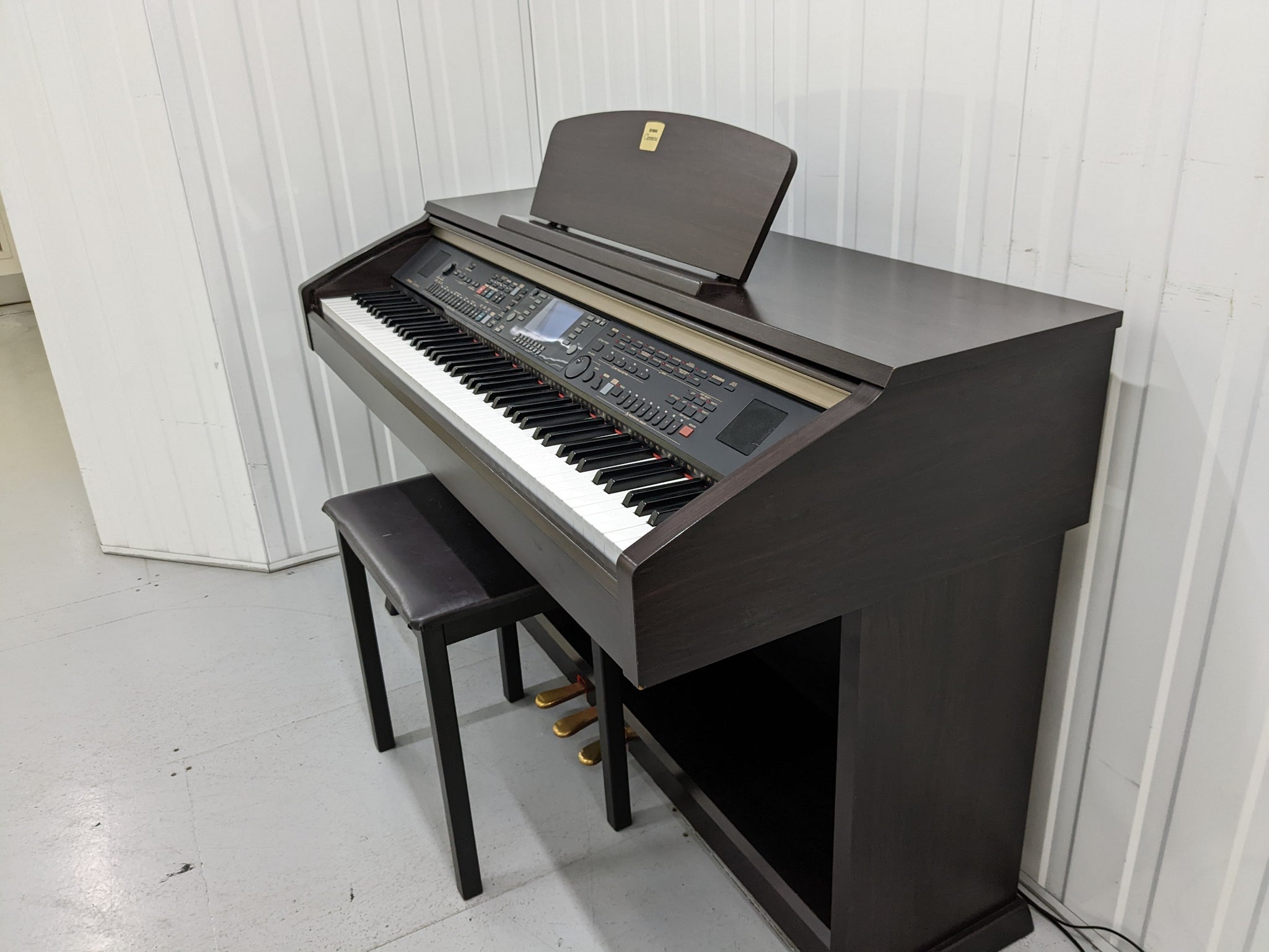 Yamaha Clavinova CVP-301 Digital Piano / arranger in rosewood. stock # –  Sulinda Music