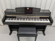 Load image into Gallery viewer, Yamaha Clavinova CLP-240PE Digital Piano polished GLOSSY BLACK  stock # 22312
