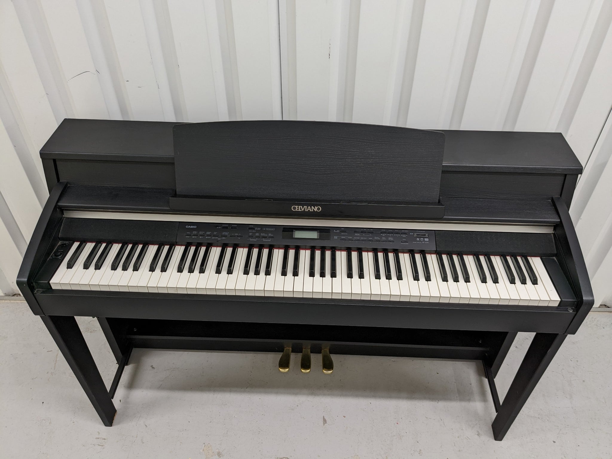 Casio Celviano AP-620 Digital Piano in satin black, 128 note polyphony –  Sulinda Music