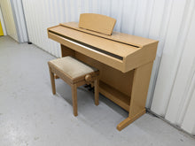 Load image into Gallery viewer, Yamaha Arius YDP-161 Digital Piano in light oak clavinova keyboard stock # 22330
