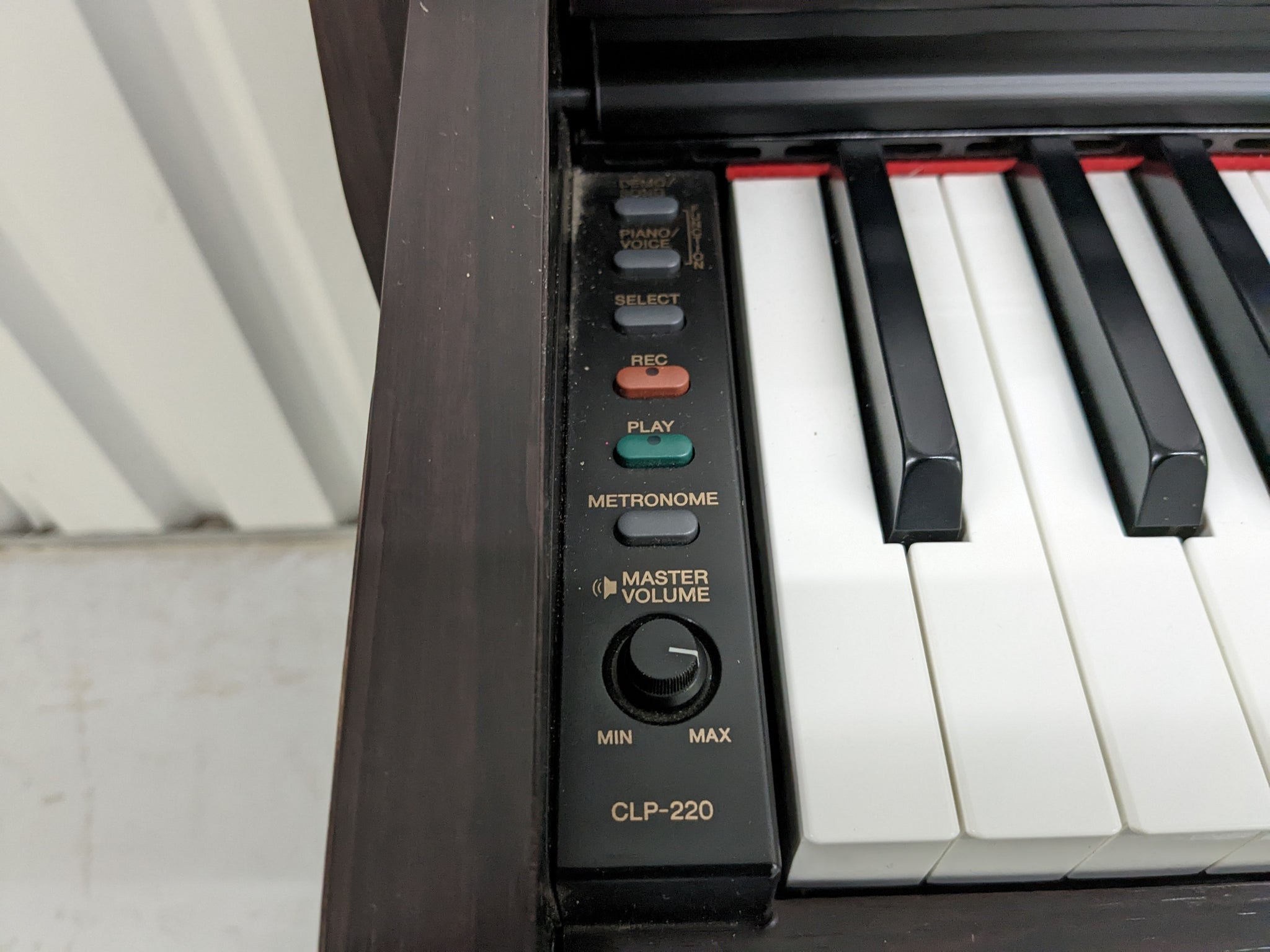 Yamaha Clavinova CLP-220 digital piano and stool in cherry wood finish –  Sulinda Music