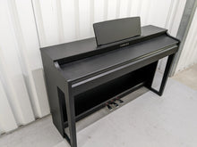 Load image into Gallery viewer, Yamaha clavinova CLP-525 digital piano in satin black colour stock # 22314

