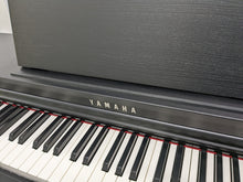 Load image into Gallery viewer, Yamaha clavinova CLP-525 digital piano in satin black colour stock # 22314

