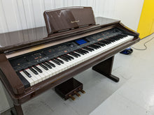 Load image into Gallery viewer, Technics SX-PR900M digital piano ensemble in glossy polished mahogany stock number 22329
