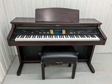 Load image into Gallery viewer, Roland KR-5 Intelligent Digital Piano and stool, 88 weighted keys  stock # 22339
