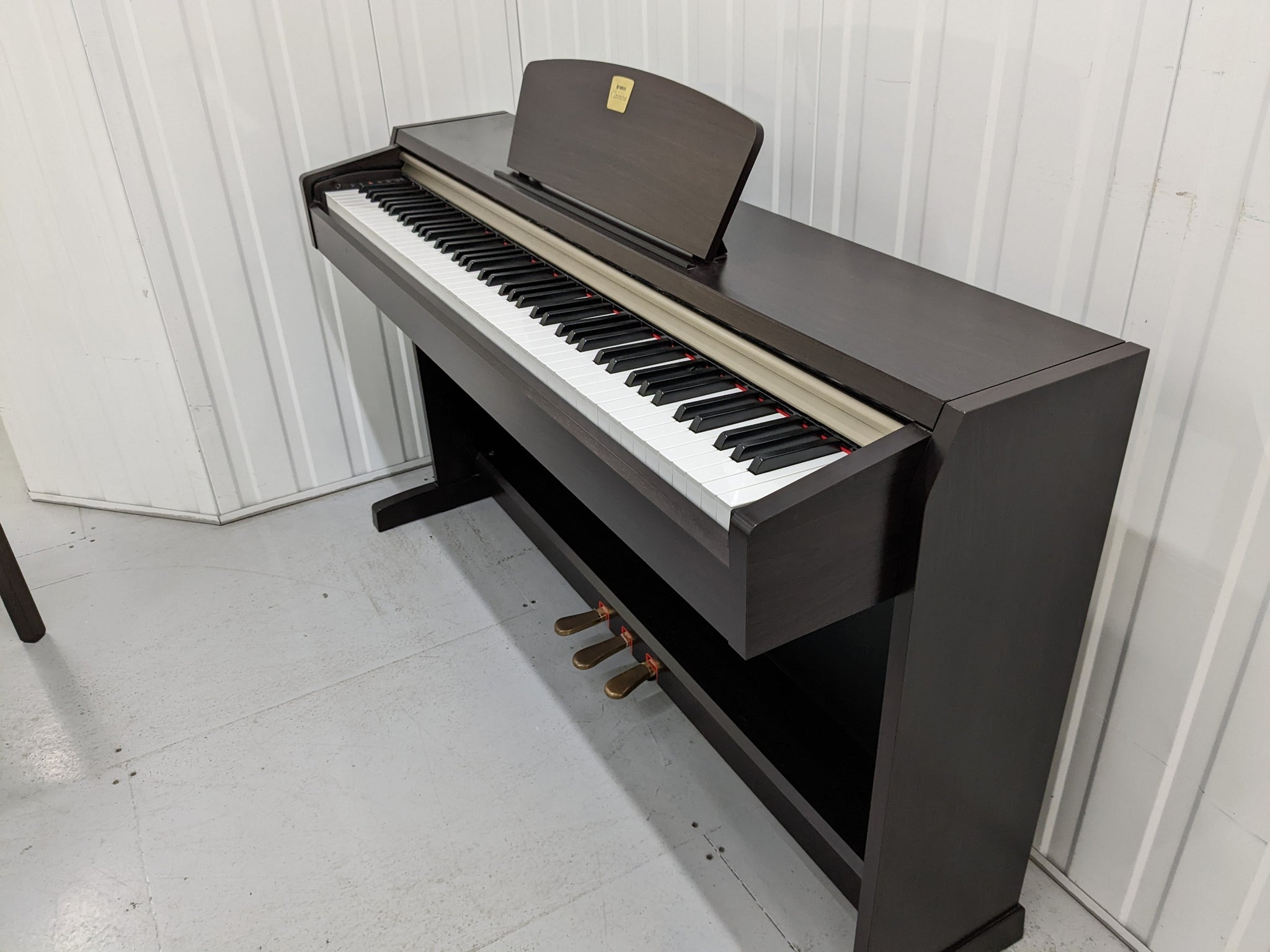 Yamaha Clavinova CLP-220 Digital Piano and stool in rosewood