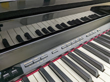 Load image into Gallery viewer, Roland HP-505 Digital Piano in glossy black wooden action keys  Stock  nr 22343
