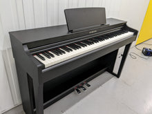 Load image into Gallery viewer, Yamaha clavinova CLP-625 digital piano in satin black colour stock # 22340
