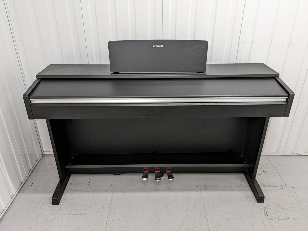 Yamaha Arius YDP-142 Digital Piano in satin black. Stock number 22347