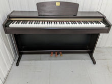 Load image into Gallery viewer, Yamaha Clavinova CLP-115 Digital Piano and stool in rosewood stock number 22345
