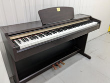 Load image into Gallery viewer, Yamaha Clavinova CLP-115 Digital Piano and stool in rosewood stock number 22345

