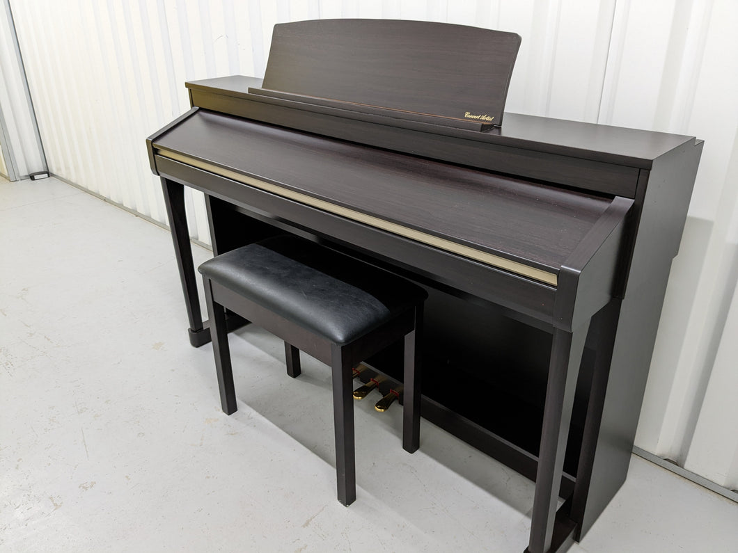Kawai CA67 concert artist Digital Piano with matching stool stock number 22357