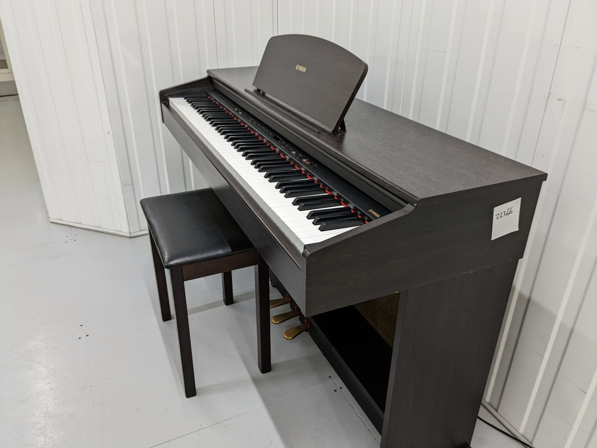 Yamaha Arius YDP-121 Digital Piano and stool in dark rosewood stock nr –  Sulinda Music